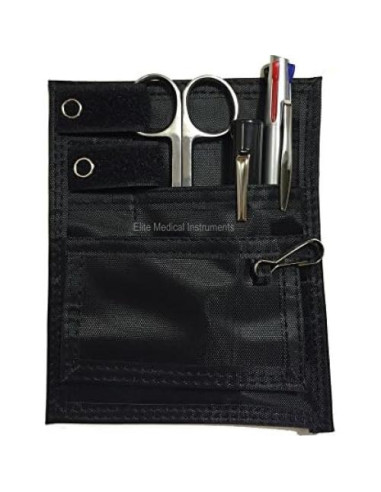 Kit Organizador de Bolsillo Negro Elite Medical 4 Piezas