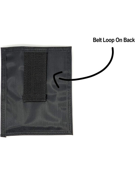 Kit Organizador de Bolsillo Negro Elite Medical 4 Piezas