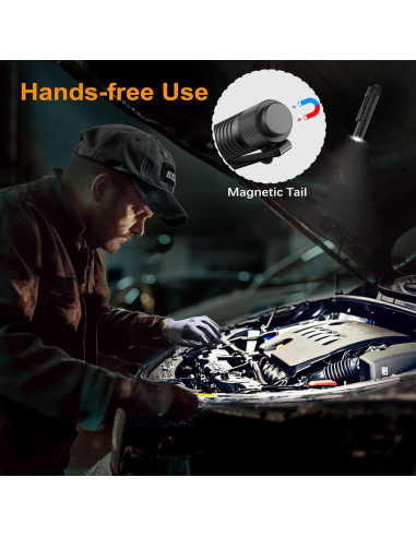 Linterna EDC VTIGER T1A Recargable 1300 Lúmenes Compacta