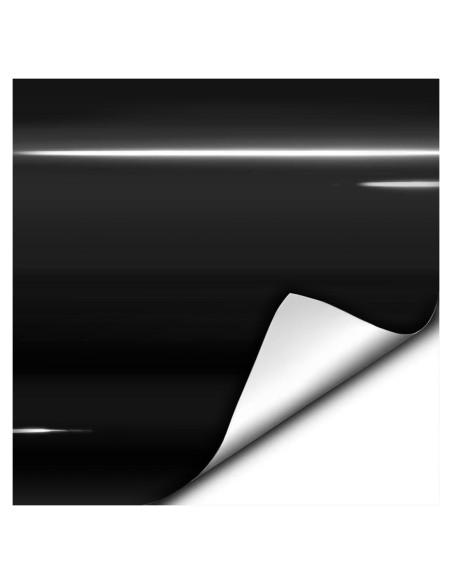 Vinilo Adhesivo VViViD Gloss Negro 15cm x 152cm Liberación Aire