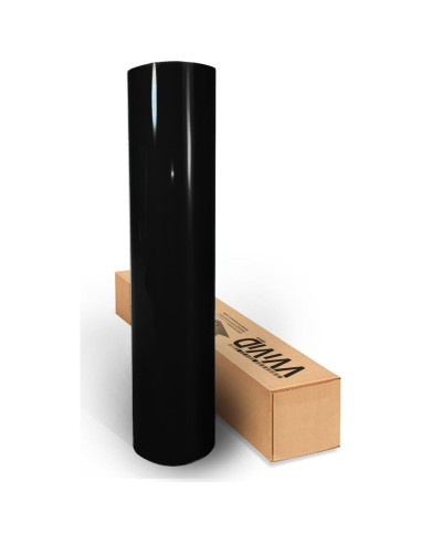 Vinilo Adhesivo VViViD Gloss Negro 15cm x 152cm Liberación Aire