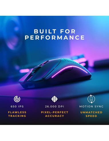 Ratón Inalámbrico Glorious Model O 2 - 68g, RGB, Ambidextro
