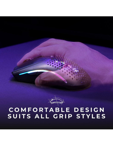 Ratón Inalámbrico Glorious Model O 2 - 68g, RGB, Ambidextro