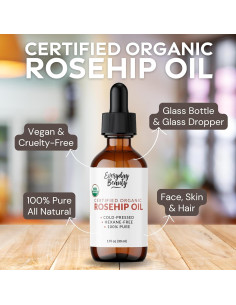 Aceite de Rosa Mosqueta Orgánico Belleza Cotidiana 29.57 ml 2