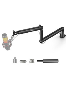 Brazo de Micrófono Aokeo AK-55 Ajustable Negro para Escritorio