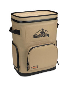 Mochila Enfriador Grizzly Drifter 24L Aislada Tan Desierto 2