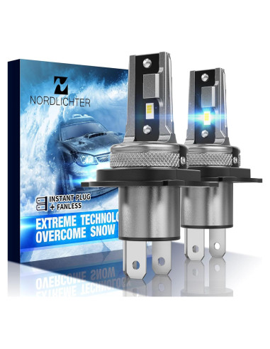 Bombillas de Luz de Niebla H4 9003 N NORDLICHTER 6500K