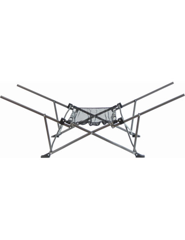 Hamaca Plegable Mac Sports Topnotch Nylon Azul/Gris 113 kg