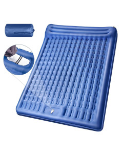 Colchoneta de Camping LILTSDRAE Inflable 200x137 cm con Bomba