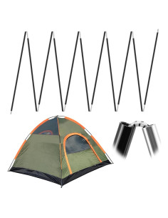 Postes de Tienda de Aluminio Acostop 4.42M Preensamblados