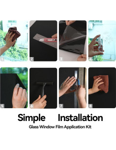 Película Opaca para Ventanas LOVADA 44.5x199.8cm Protección UV 2