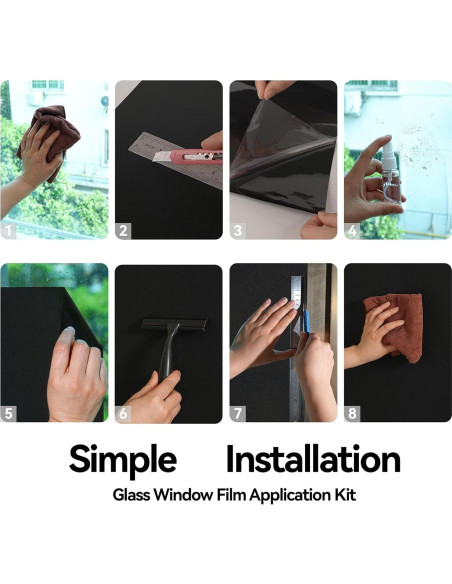 Película Opaca para Ventanas LOVADA 44.5x199.8cm Protección UV