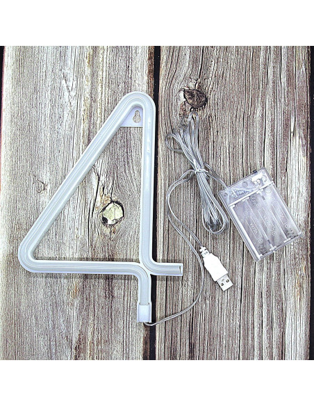 Letrero LED Neón Rosa SplendShop Alfabeto A-Z y 0-9