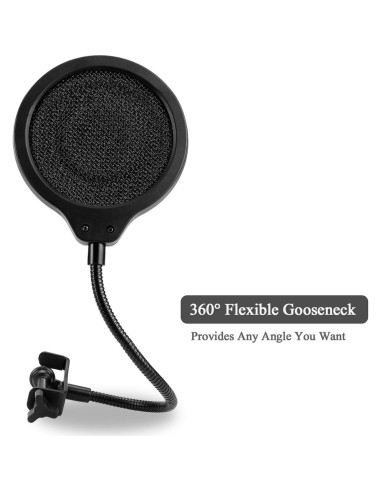 Filtro Pop YOUSHARES para Micrófono Blue Yeti X 100mm