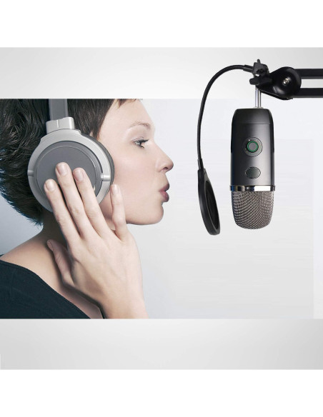 Filtro Pop YOUSHARES para Micrófono Blue Yeti X 100mm