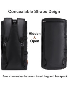 Bolsa de Viaje Convertible Seyfocnia 2 en 1 para Ropa 45L 2