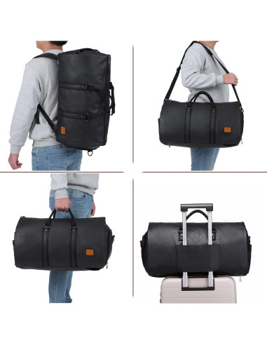 Bolsa de Viaje Convertible Seyfocnia 2 en 1 para Ropa 45L