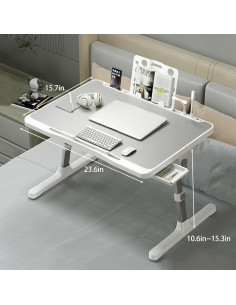 Mesa para Laptop Ajustable SIDIANBAN con Puerto USB - Negro 2