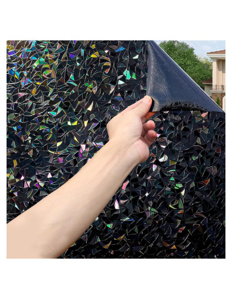 Película de Ventana Oscurecimiento Total Volcanics 44.5x199.4cm