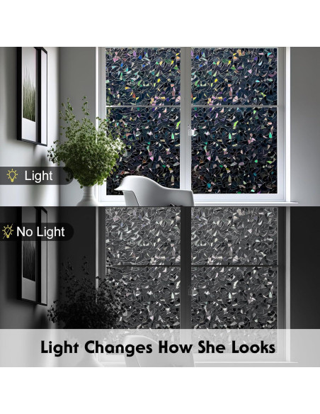 Película de Ventana Oscurecimiento Total Volcanics 44.5x199.4cm