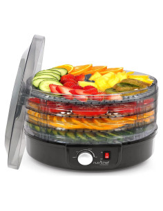 Deshidratador de Alimentos Eléctrico NutriChef 5 Bandejas 600W