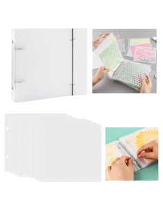 Carpeta de Almacenamiento de Plantillas de Galletas BAOFALI 6x6"