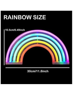 Luz de Neón Arcoíris NiniTe LIGHTS LED USB Batería 2