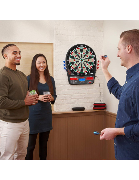 Tablero de Dardos Electrónico Viper 850, 50 Juegos, Pantalla LED