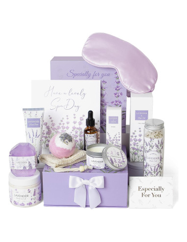 Set de Regalo de Spa de Lavanda Frerdui - 11 Piezas