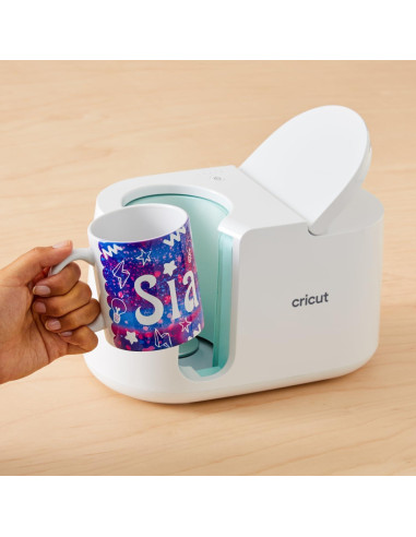 Cricut Mug Press + 4 Tazas Cerámica 12oz Personalizadas