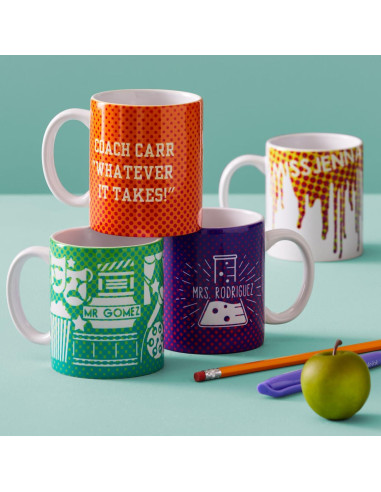 Cricut Mug Press + 4 Tazas Cerámica 12oz Personalizadas