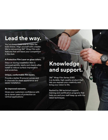 Vinilo para Envolver Automóviles 3M 2080 BR120 Aluminio Cepillado 0.3m