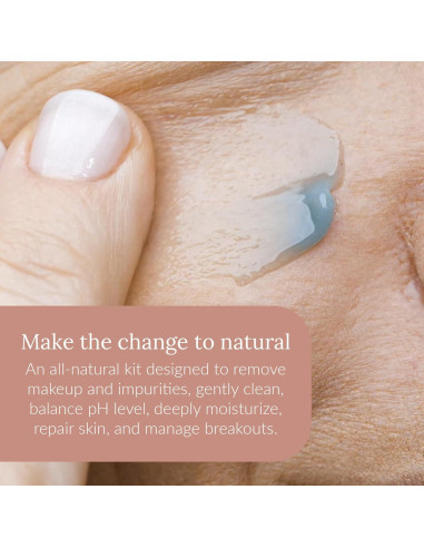 Kit de Cuidado de Piel Orgánico Bambu Earth - 6 Piezas