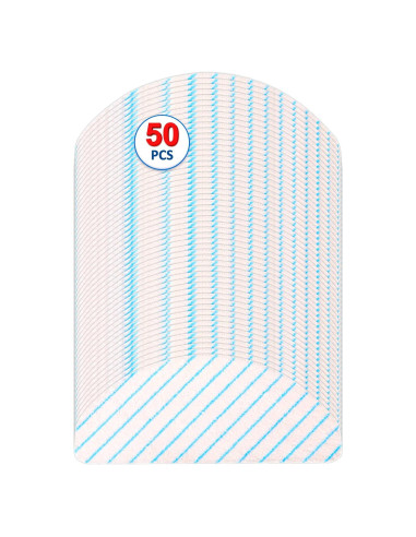 50 Almohadillas de Mopa Desechables CHAIN PEAK para ECOVACS