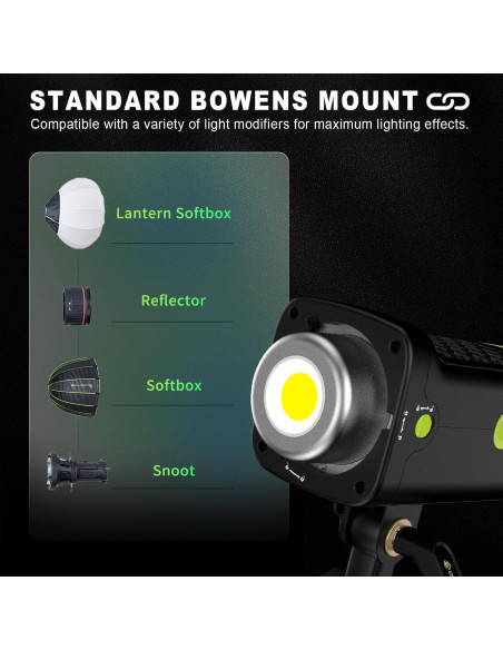 Luz LED Video 200W Bi-Color Suncrafter 2700-6500K 46,000 Lux