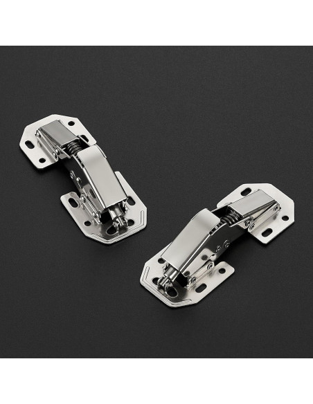 Bisagras Ocultas Ravinte Cierre Suave 2 Piezas Montaje Superficial
