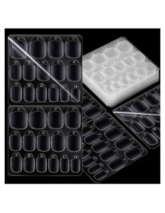 Pestañas Adhesivas para Uñas Postizas Teenitor - 300 Piezas