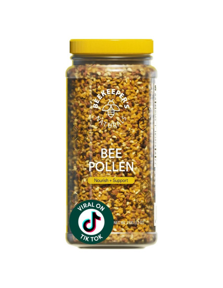Polen de Abeja Crudo Beekeeper's Naturals 147 g - Fuente de Vitamina B
