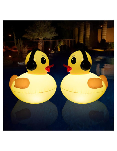 Luces Flotantes de Piscina Solar DeeprBetter 39cm Impermeables