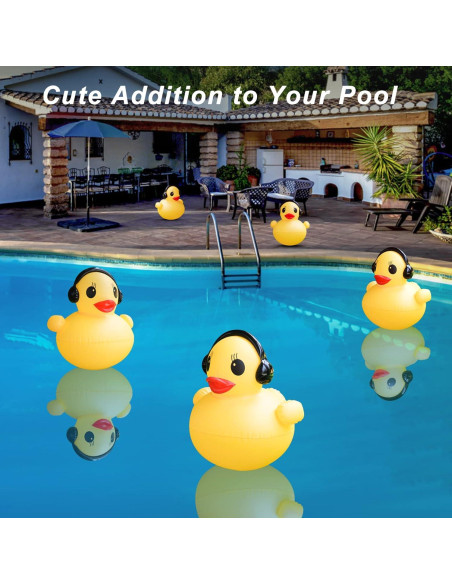 Luces Flotantes de Piscina Solar DeeprBetter 39cm Impermeables