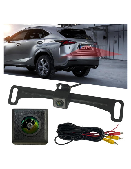 Cámara de Respaldo HD Xiaofeige con Visión Nocturna 170