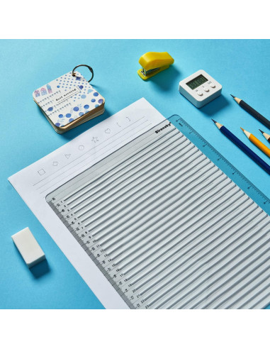 Plantilla de Línea Recta Sirensky 29.5x20.5 cm para Caligrafía