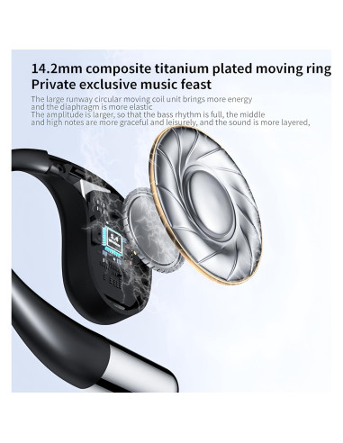 Auriculares Traductor Bluetooth JAD Q39 - 115 Idiomas, 8h Batería