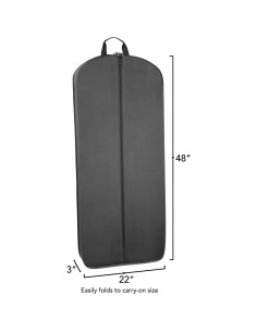 Bolsa de Viaje WallyBags Deluxe Tri-Fold 48" Negra 2