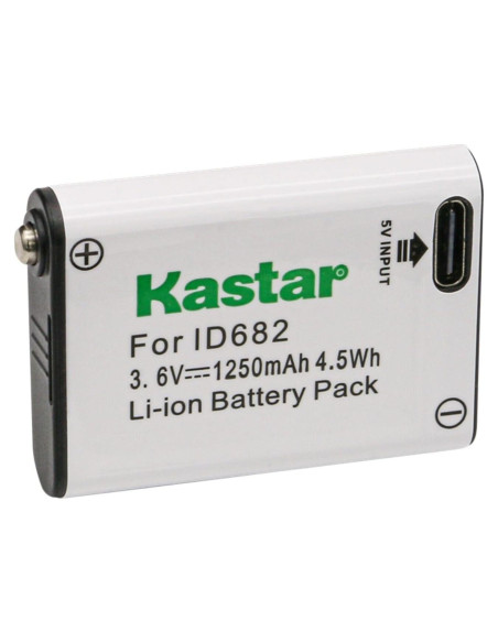 Batería Kastar Litio-Ion 1250mAh para Linternas Frontales