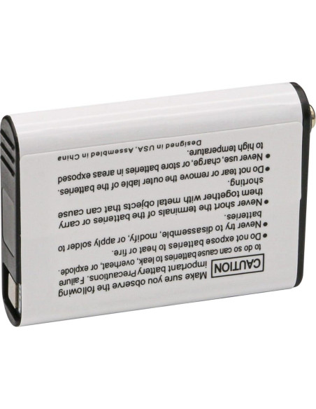 Batería Kastar Litio-Ion 1250mAh para Linternas Frontales