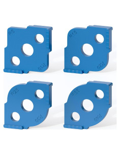 Plantillas de Router Radius 4 Pcs ABS para Carpintería