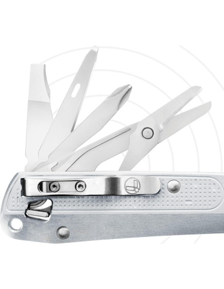 Multiherramienta Leatherman Free K4 EDC con tijeras y cuchillo
