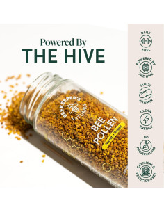 Polen de Abeja Crudo Beekeeper's Naturals 147 g - Fuente de Vitamina B 2