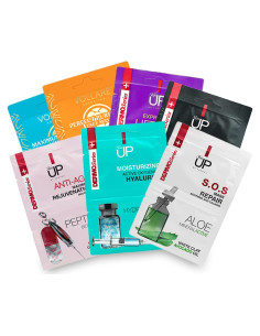 Set de 7 Mascarillas Faciales VERONA - Hidratantes y Purificantes